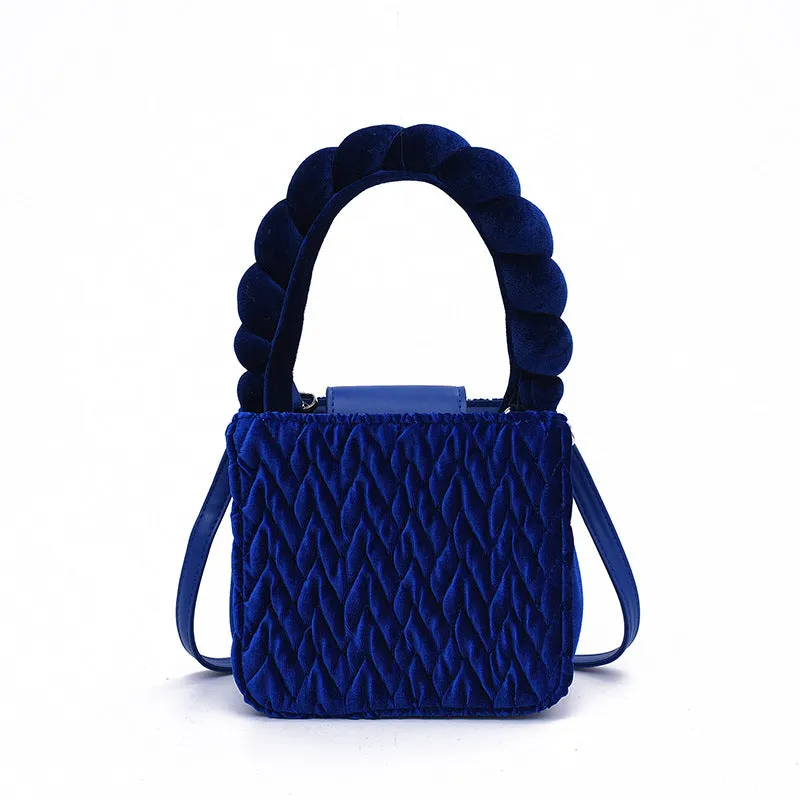 Sling Bags Striped Plaid One-Shoulder Crossbody Handbag