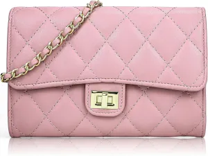 Small Purses for Women Quilted Crossbody Bags Ladies Trendy Shoulder Handbags Quilted Purses Women