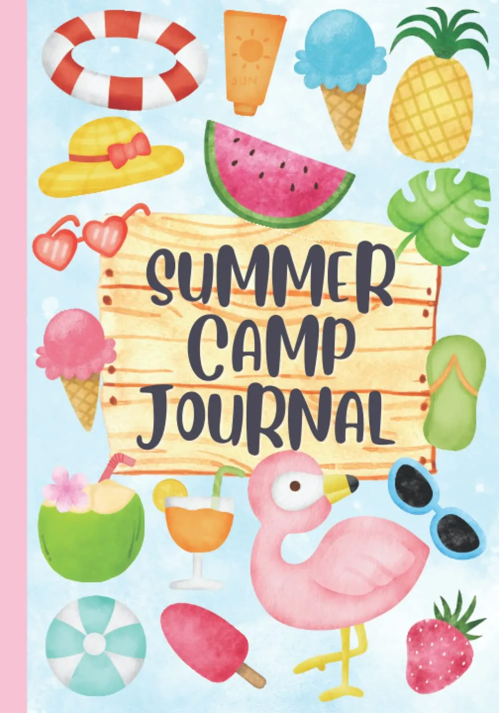 Summer Camp Journal for Girls: Summer Camp Log Book Journal for Kids with Writing Prompts, Bucket List, Activities and Fun Fill-in-the-Blank Pages | Camp Memories Keepsake Notebook Paperback  June 15, 2022