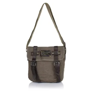 Suntop Men Brown Cotton, Canvas Sling Bag(Brown)