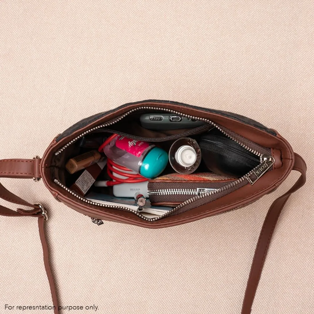 Taj Guldasta U-Shaped Sling Bag