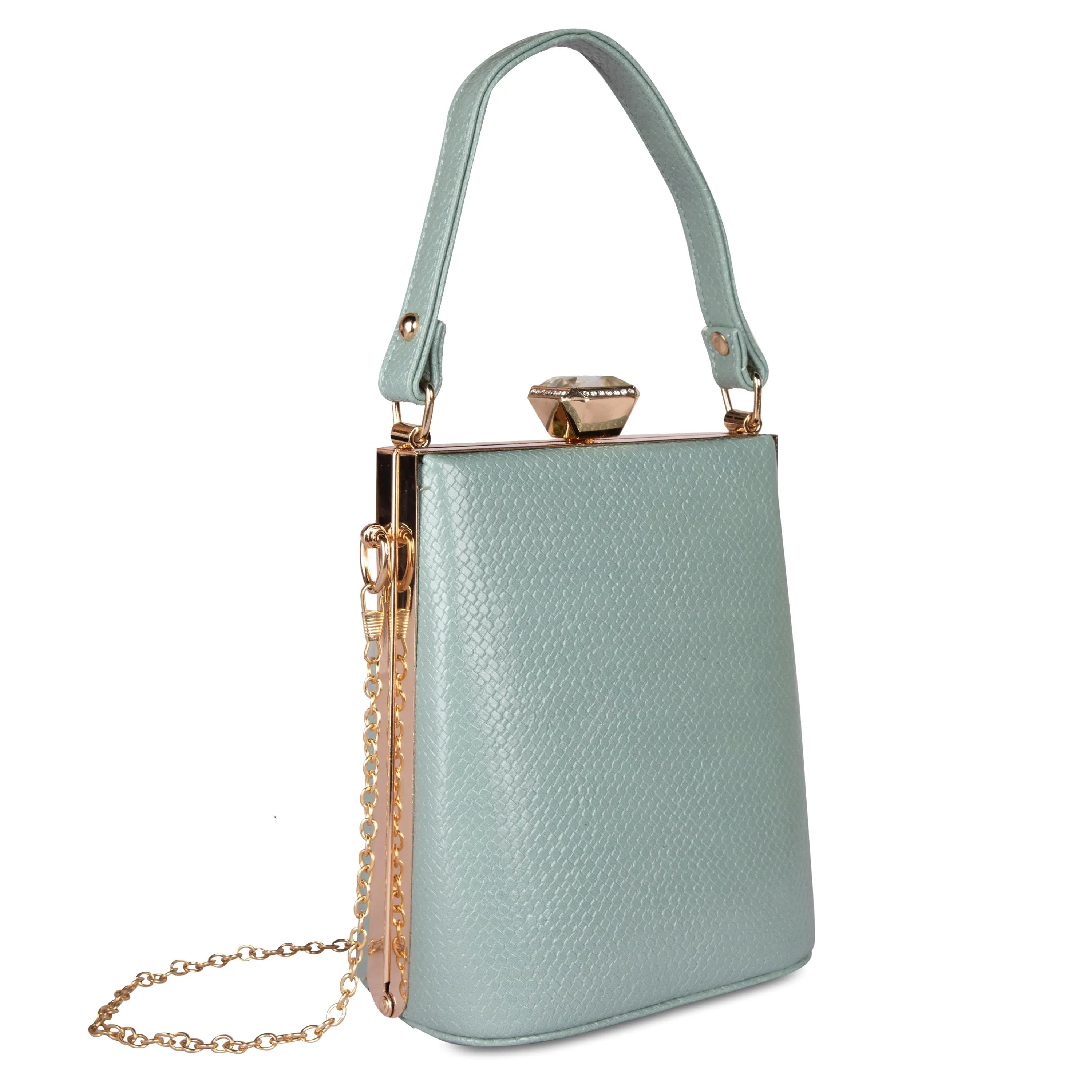 Top Handle Medium Clutch