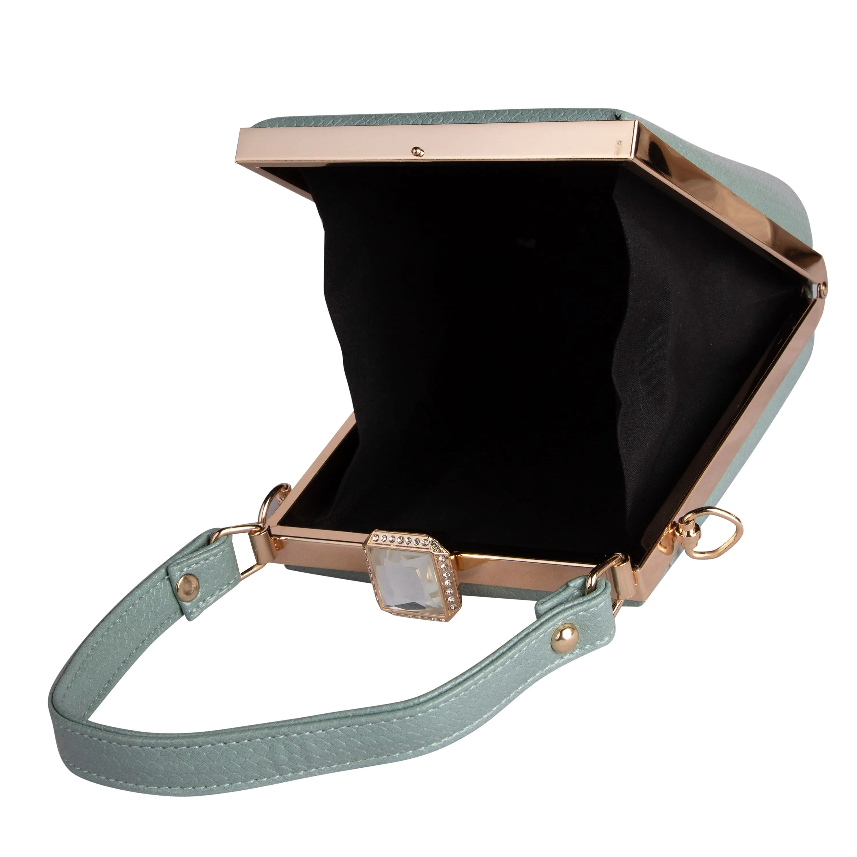 Top Handle Medium Clutch