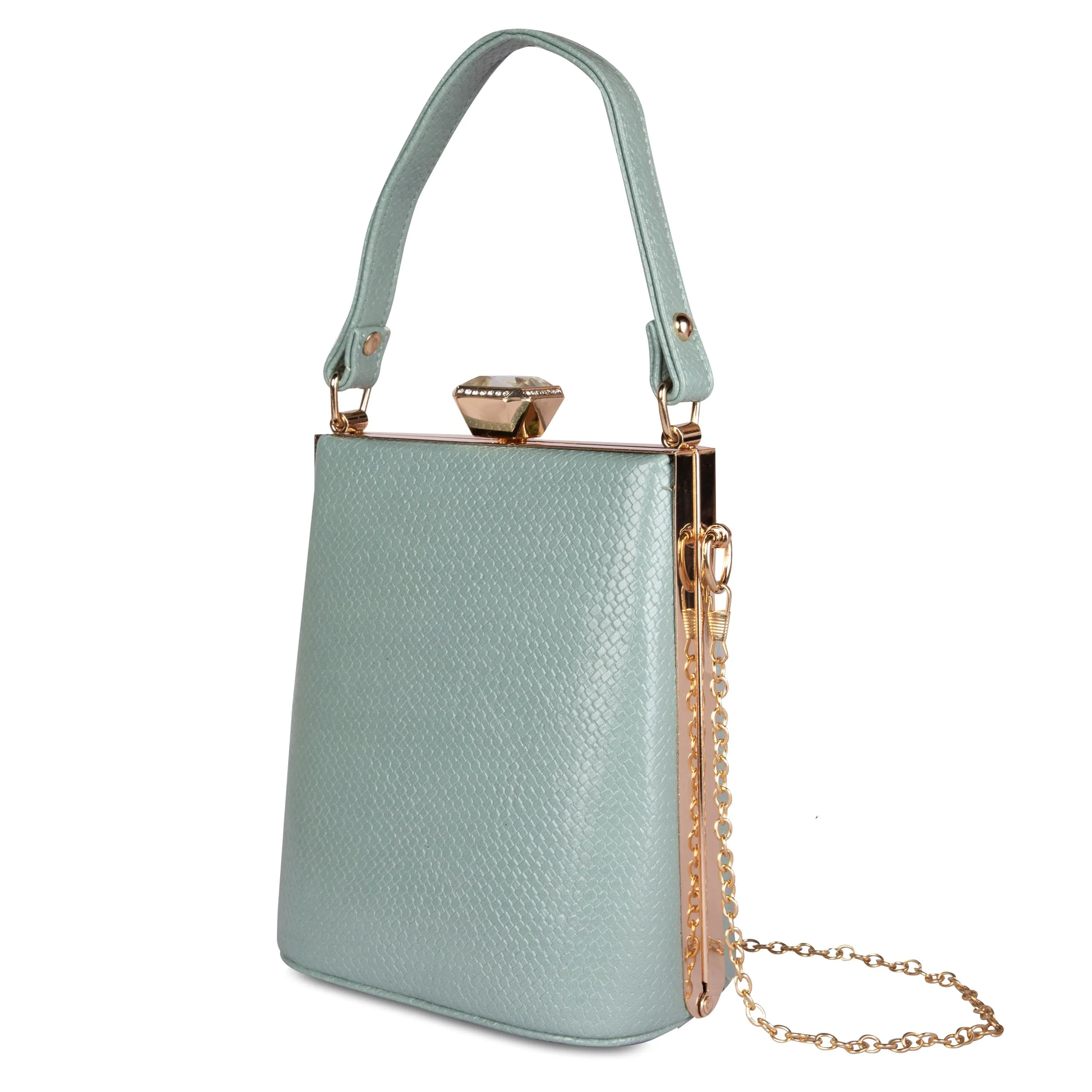 Top Handle Medium Clutch