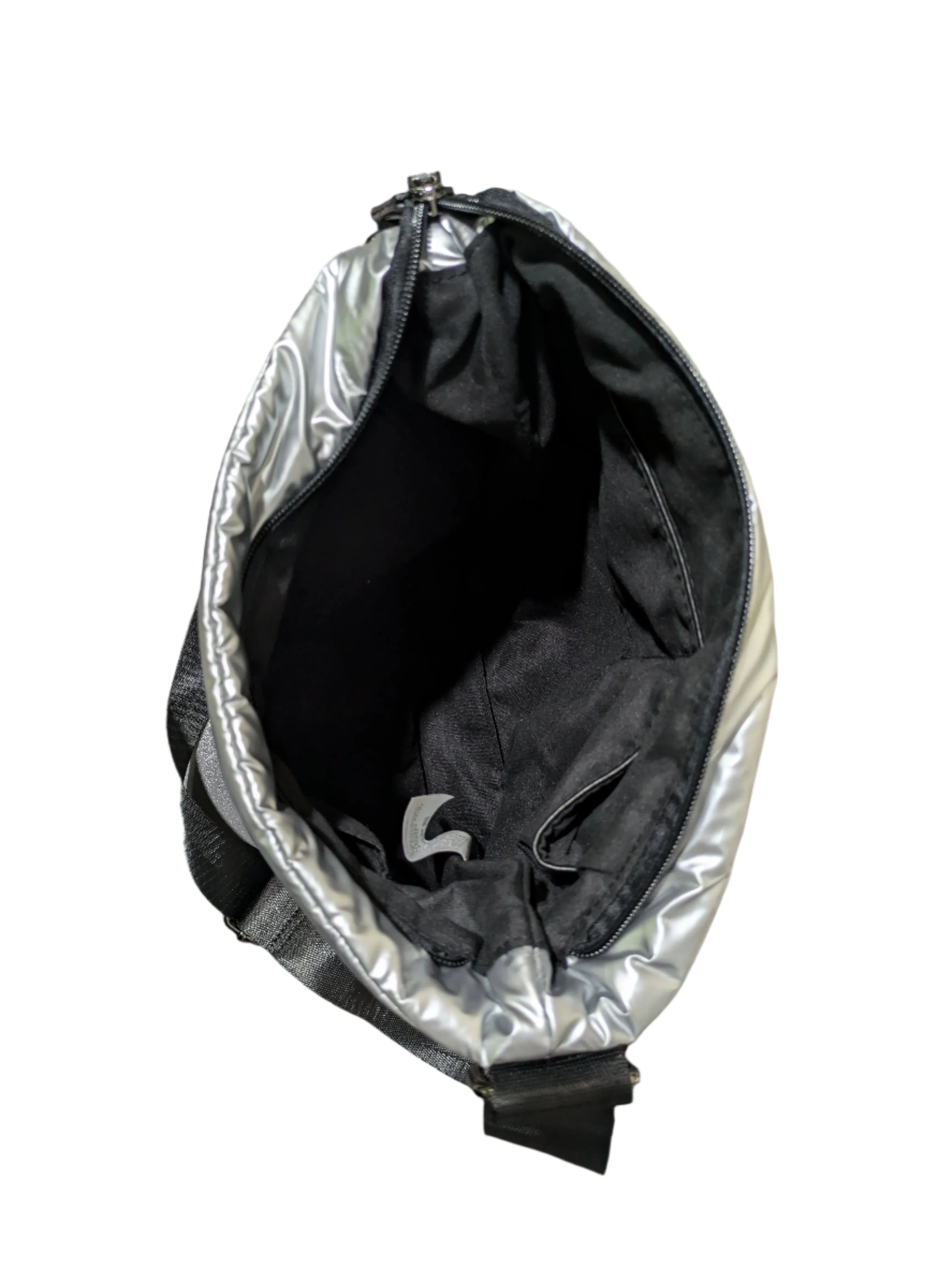 Turbo Bags Silver Crossbody Bag for Ladies