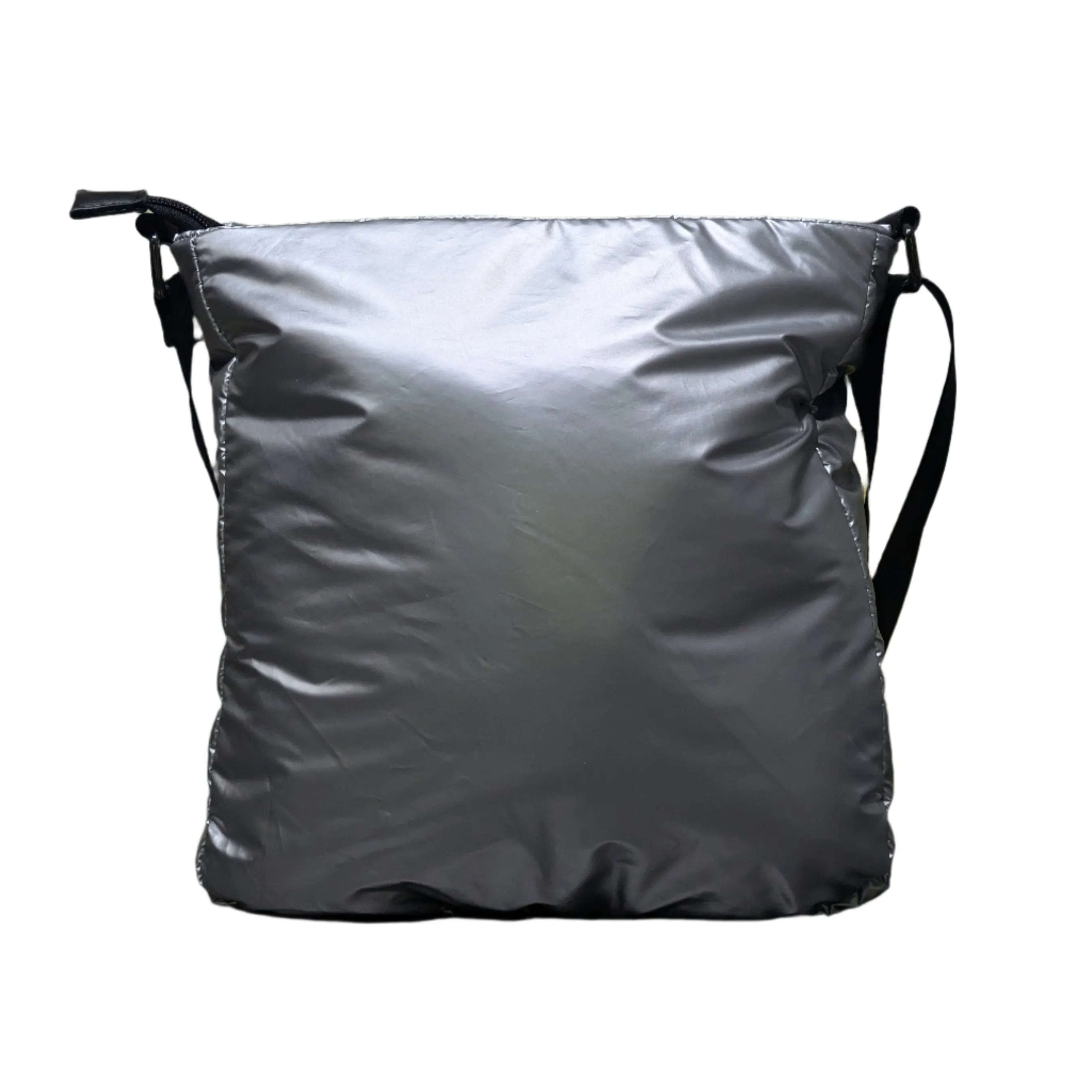 Turbo Bags Silver Crossbody Bag for Ladies