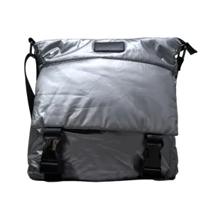 Turbo Bags Silver Crossbody Bag for Ladies