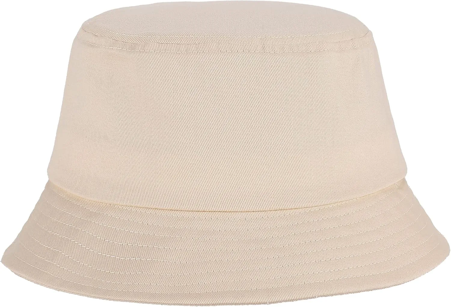 Umeepar Unisex Cotton Packable Bucket Hat Sun Hat Plain Colors for Men Women