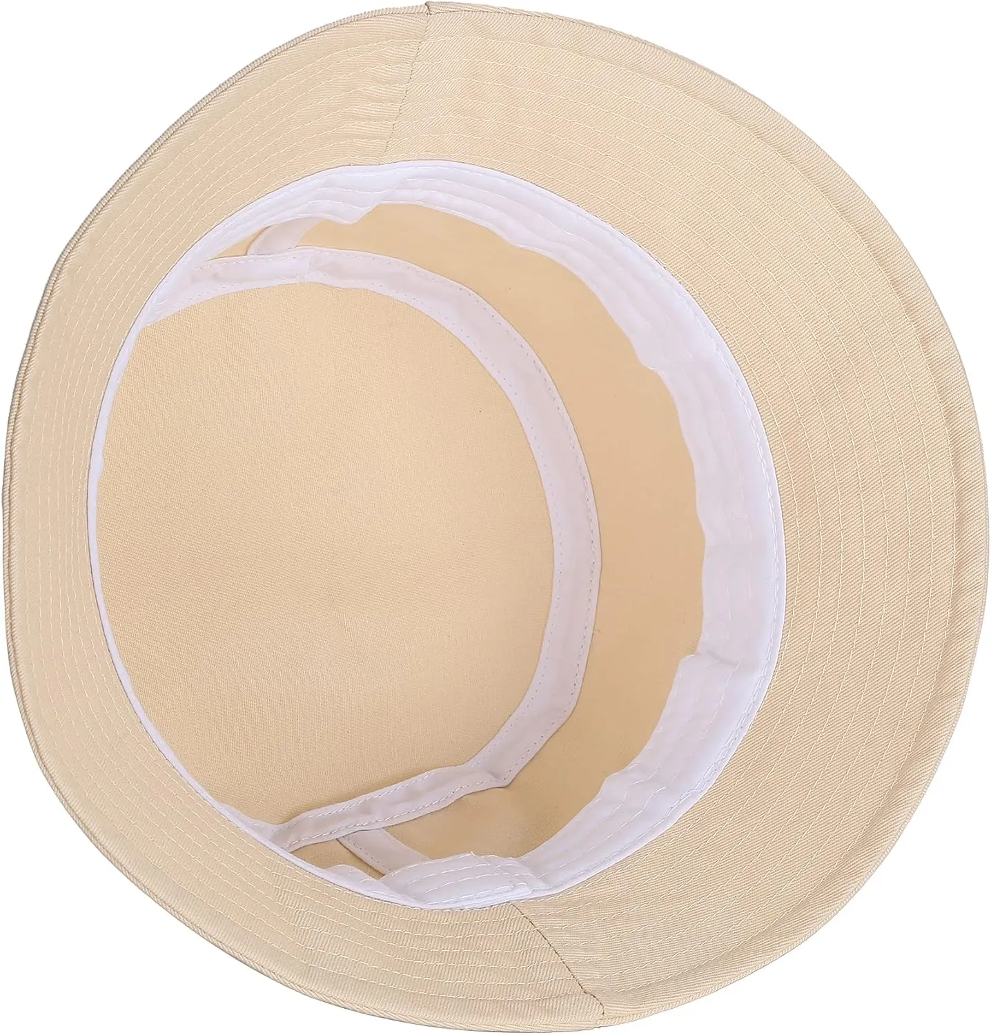Umeepar Unisex Cotton Packable Bucket Hat Sun Hat Plain Colors for Men Women