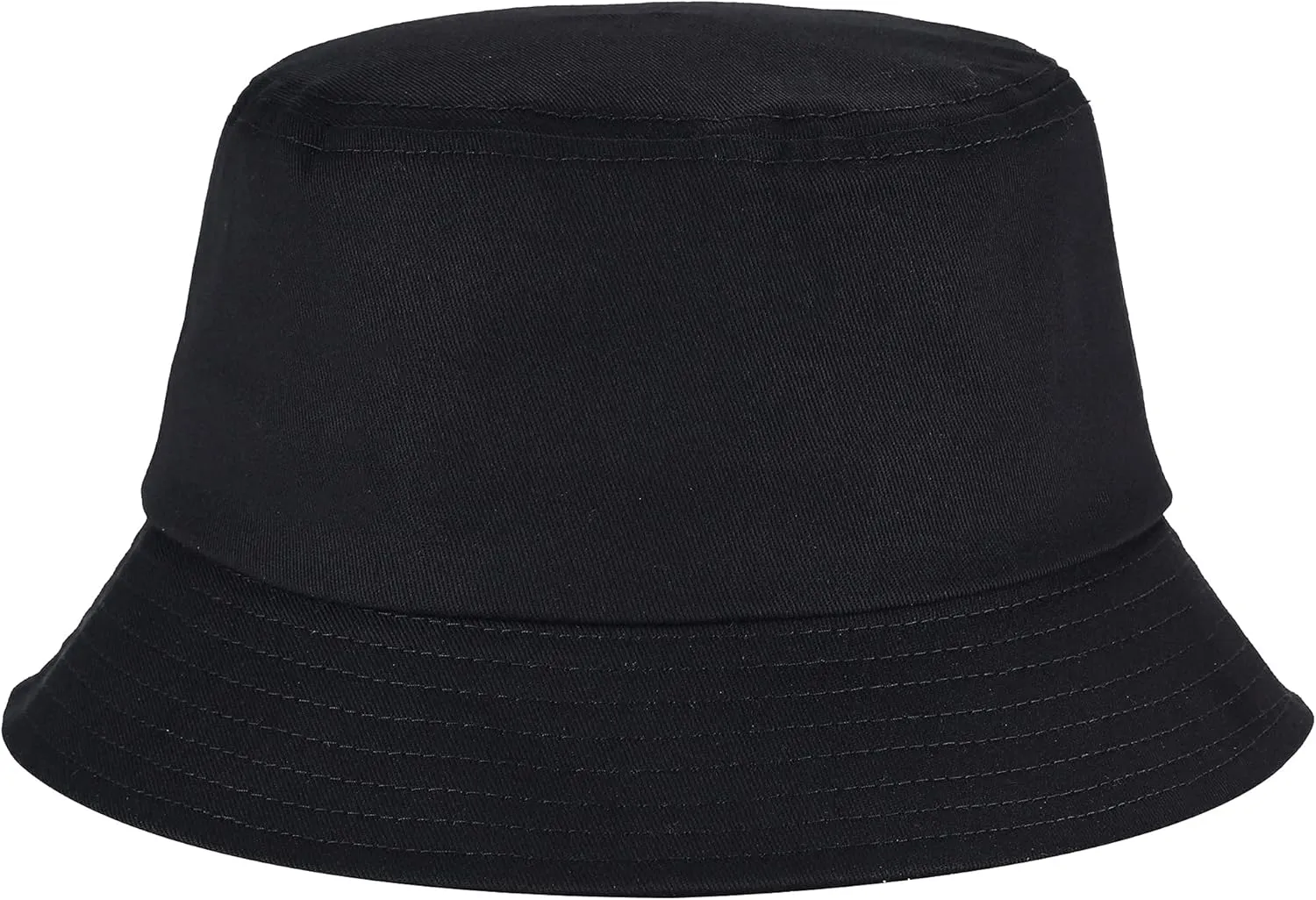 Umeepar Unisex Cotton Packable Bucket Hat Sun Hat Plain Colors for Men Women