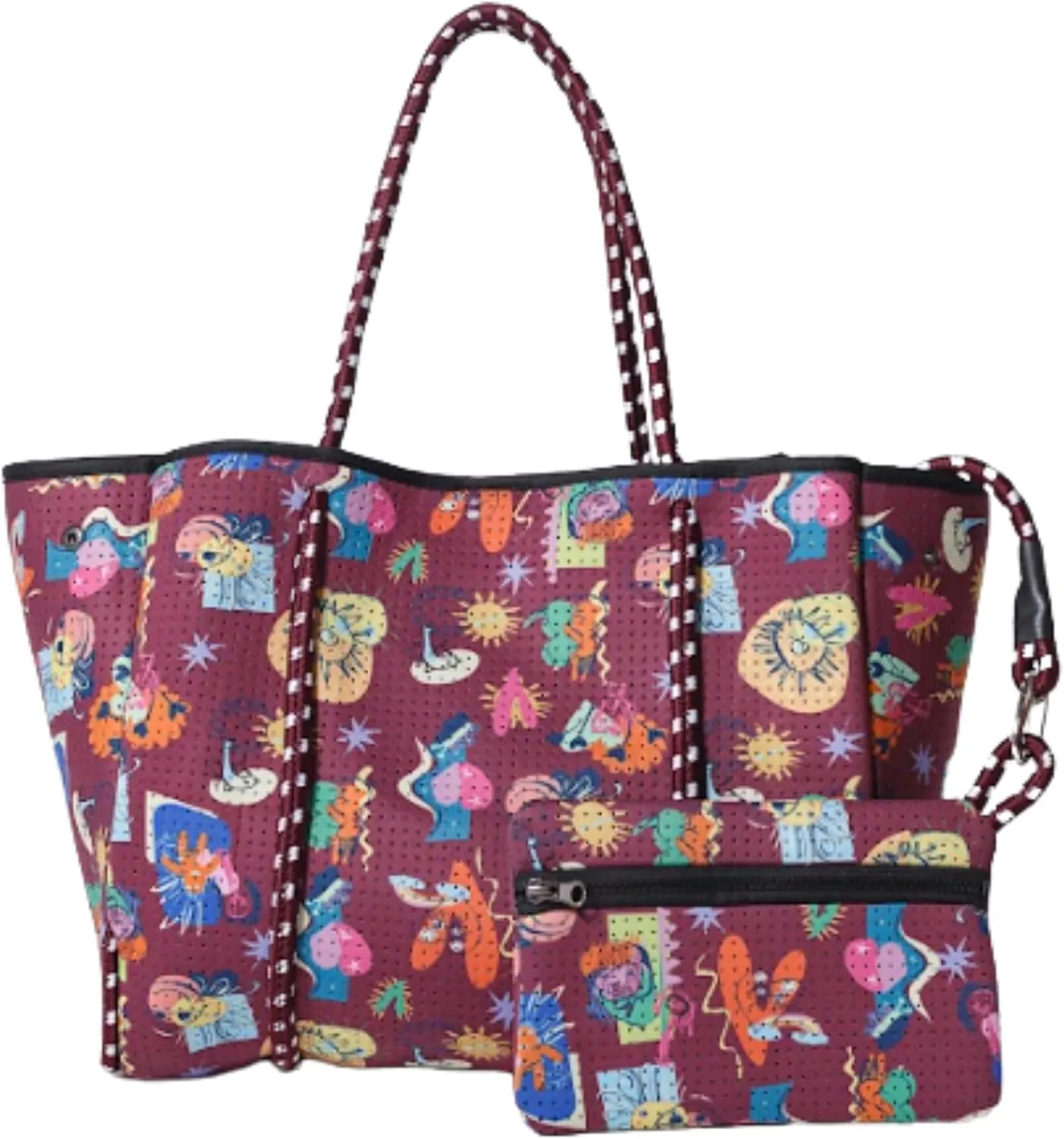 XL Personalized Neoprene Tote Bag for Women